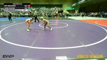 52 lbs Round Of 16 - Khy Escalante, Tuscon Cyclones vs Jaden Blevins, Askeo International Matclub