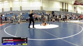 88 lbs Cons. Round 1 - Bryden Bisbee, OH vs Kevin Bisonaya, IL