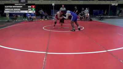 285 lbs Consi Of 8 #2 - Clayton Whitenight, Berwick vs Abdullah Jenkins, Haddon Heights