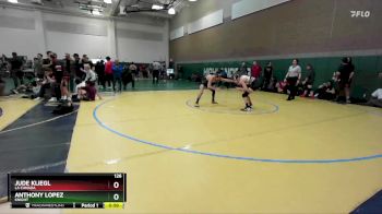 126 lbs Cons. Round 1 - Anthony Lopez, Knight vs Jude Kliegl, La Canada