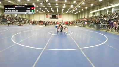 157 lbs Cons. Round 1 - Dylan Rohn, Merchant Marine vs Samuel Zeigler, Brockport