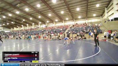 101 lbs 3rd Place Match - Taegan Leavitt, Utah vs Ayden Tokita, Idaho