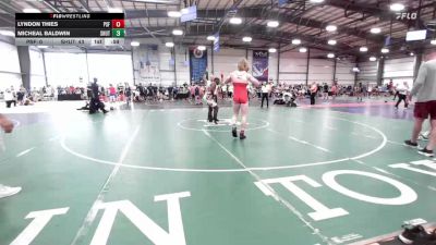 182 lbs Rr Rnd 1 - Lyndon Thies, PSF Wrestling Academy vs Micheal Baldwin, Team Shutt