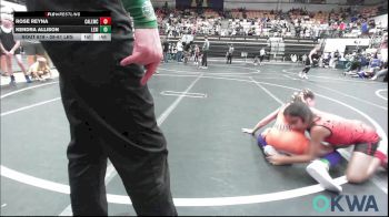58-61 lbs Quarterfinal - Rose Reyna, Carl Albert vs Kendra Allison, Lexington Wrestling Club