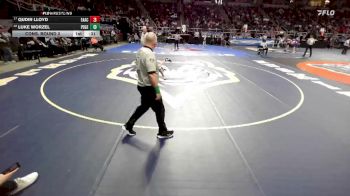 II-101 lbs Cons. Round 2 - Luke Worzel, Plainedge vs Qudir Lloyd, Eagle Academy