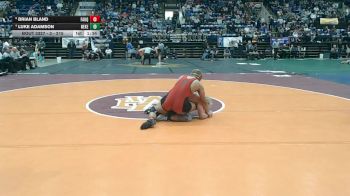 3 - 215 lbs Semifinal - Brian Bland, Fauquier vs Luke Adamson, New Kent