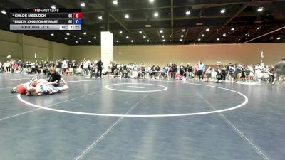110 lbs Semis - Chloe Medlock, OK vs Emalyn Johnston-Stewart, OK