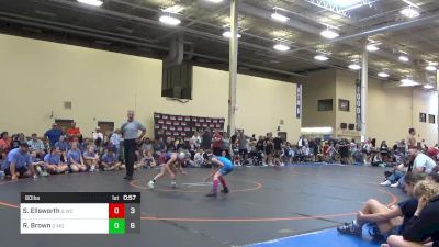 60 lbs Rr Rnd 4 - Selena Ellsworth, G WC United vs Reagan Brown, G MGW - Sugar & Spice