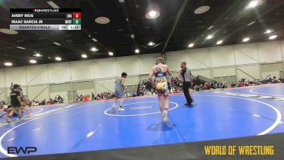 115 lbs Quarterfinal - Avery Rios, LWA 14U vs ISAAC GARCIA JR, Northern Colorado 14U