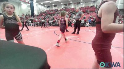 55 lbs Rr Rnd 2 - Maisyn Malone, Bartlesville Wrestling Club vs Kynlee Domeny, Ponca City Wildcat Wrestling