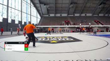 49 lbs Round 1 - Hudsyn Pfanz, Metamora Kids Club vs Tagg Hefner, TJ Trained Wrestling