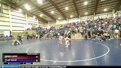 138 lbs Champ. Round 2 - Abner Lopez, NV vs Tyler Salas, CA