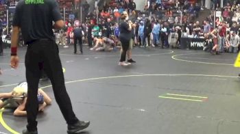 80 lbs Cons. Round 5 - Chase Skobler, Algonac Mat Rats vs Jameson McElmurray, Mason WC