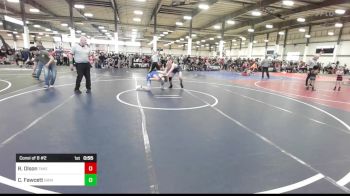 157 lbs Consi Of 8 #2 - Ryan Olson, Takedown Industries vs Carter Fawcett, Grindhouse WC