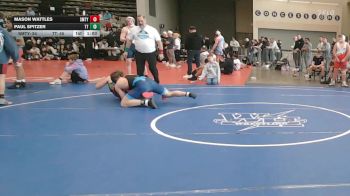 161 lbs Semifinal - Mason Wattles, Smitty's Barn - MSC vs Paul Spitzer, Team Tugman - MSC