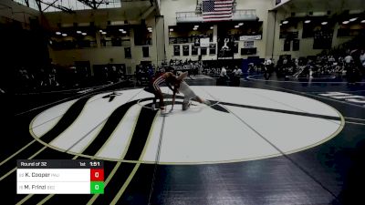 139 lbs Round Of 32 - Keros Cooper, Paulsboro vs Marco Frinzi, Bethlehem Catholic