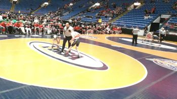 126 lbs Quarterfinals (8 Team) - Gage Martin, Gibson City (G.C.-Melvin-Sibley) vs Brandon White, Lena (L.-Winslow)