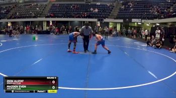 115 lbs Round 5 - Mazden Even, Jesup Mat Club vs Zion Alstat, Jesup Mat Club