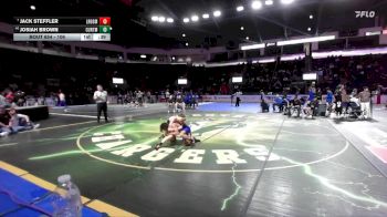 106 lbs Cons. Round 2 - Jack Steffler, Lake Roosevelt vs Josiah Brown, Curtis