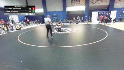 165 lbs Champ. Round 1 - Xavier Swanson, Averett vs Jake Starkey, Mount Union