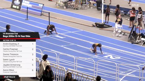 Youth Boys' 200m 13-14 Year Old Division, Finals 13