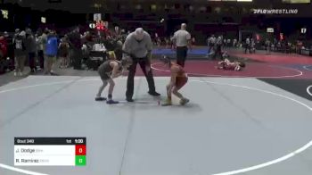 53 lbs Consolation - Riley Ramirez, Pounders WC vs Jordan Dodge, Idaho Gold