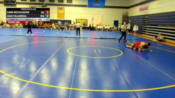 141 lbs Round 5 (6 Team) - Juan Villarreal, Northeastern Junior College vs Cade McCallister, Clackamas Community College