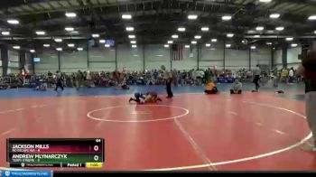 64 lbs Round 5 - Andrew Mlynarczyk, Terps Xtreme vs Jackson Mills, No Escape WA