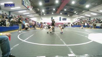 46 lbs Round Of 16 - Jaxen Henderson, Beggs Youth Wrestling Program vs Emilee Galetka, Viking Wrestling Club