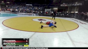 120 lbs Cons. Round 3 - Atilla Karteron, Sua Sponte Wrestling Club vs Braxton Taylor, Steelclaw Wrestling Club