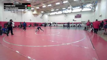 105 lbs Champ. Round 3 - Katara Ortiz, Monte Vista vs Isela Villalobos, Sunnyside
