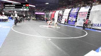 150 Class 4 lbs Cons. Round 3 - Kaden Purler, North Point vs Noah Rogers, Willard