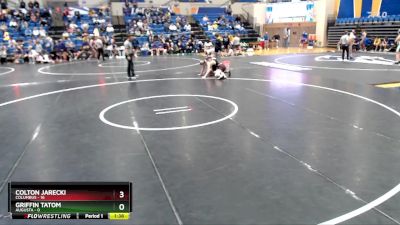 175 lbs Round 4 - Griffin Tatom, Augusta vs Colton Jarecki, Columbus