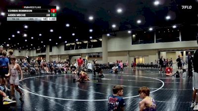 80 lbs Round 4 (6 Team) - Corbin Robinson, Team Arkansas vs Aiden Meche, Louisiana Mudbugs