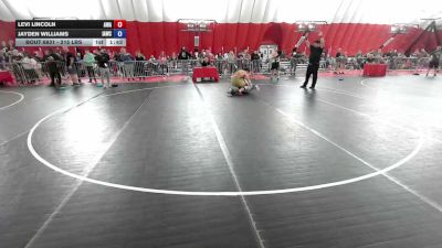 215 lbs Cons. Sub-quarters - Levi Lincoln, Askren Wrestling Academy vs Jayden Williams, Iguana Athletics Wrestling Club