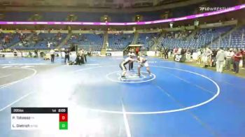 285 lbs Round Of 32 - Philip Tabasso, Pennsylvania vs Liam Dietrich, New England