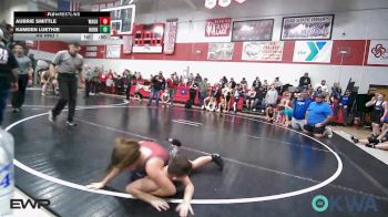107-115 lbs Rr Rnd 1 - Aubrie Smittle, Wagoner Takedown Club vs Kamden Luethje, Hornet Wrestling Club