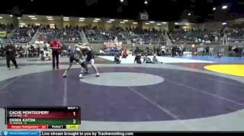 170 lbs Quarterfinals (8 Team) - Cache Montgomery, 3A La Pine vs Derek Katon, 3A Rainier