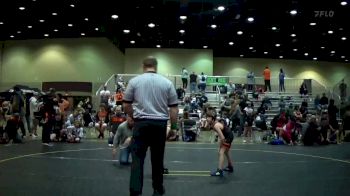 54 lbs Placement (4 Team) - Jaxen Barnett, Hudson Orange vs Nolan Bergmooser, Brighton Orange