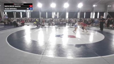 105 lbs Semis - Naiya Delos Santos vs JaLeia Mitchell, Silverback Grappling Club