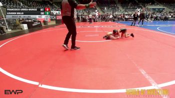 64 lbs Consi Of 16 #1 - Francisco Urrea-Munoz, Hot Shots vs Louden Mills, Keystone Wrestling Club