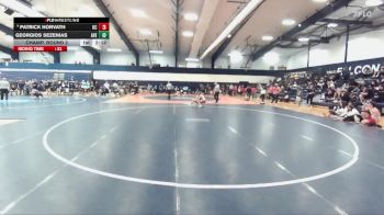 125 lbs Champ. Round 2 - Georgios Sezenias, Averett vs Patrick Horvath, King`s College