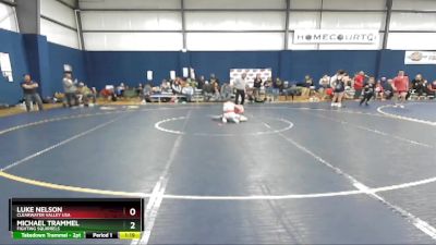 85 lbs Cons. Round 2 - Michael Trammel, Fighting Squirrels vs Luke Nelson, Clearwater Valley USA