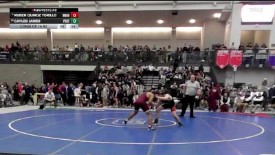 190 lbs Consi Of 16 #2 - Ruben Quiroz Torillo, Windham vs Cayleb James, Portland/Cromwell