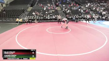 141 lbs Champ. Round 1 - Silas Staley, Corner Canyon vs Cayden Daich, Layton High School