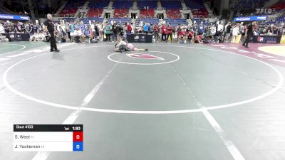 126 lbs Rnd Of 128 - Skyler West, FL vs Jahlijah Yockeman, HI