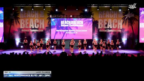 L1 - Rec Performance Elite - 10Y - (AFF) [2026 Day 2 Lady Flames] 2026 ACDA Reach the Beach Rec Nationals