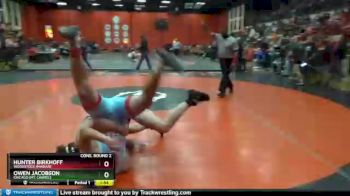 170 lbs Cons. Round 2 - Hunter Birkhoff, Woodstock (MARIAN) vs Owen Jacobson, Chicago (MT. CARMEL)