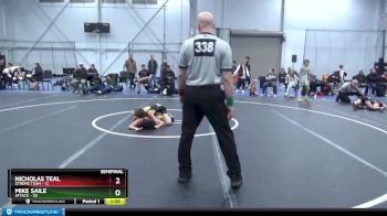 76 lbs Semis (4 Team) - Nicholas Teal, Xtreme Team vs Mike Saile, Attack