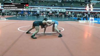 165 lbs Placement (16 Team) - Connor Powell, Johns Hopkins vs Nicholas Menjivar, Greensboro College